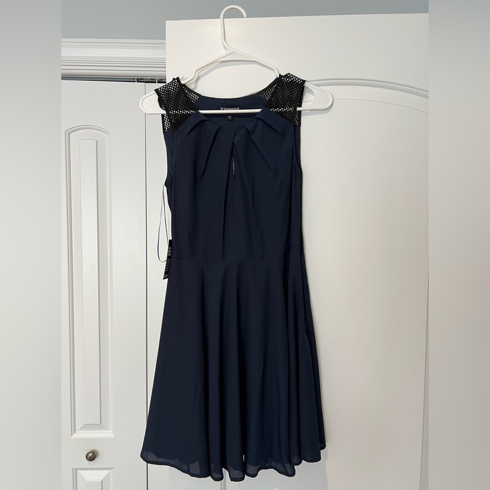 Express Navy Dress
